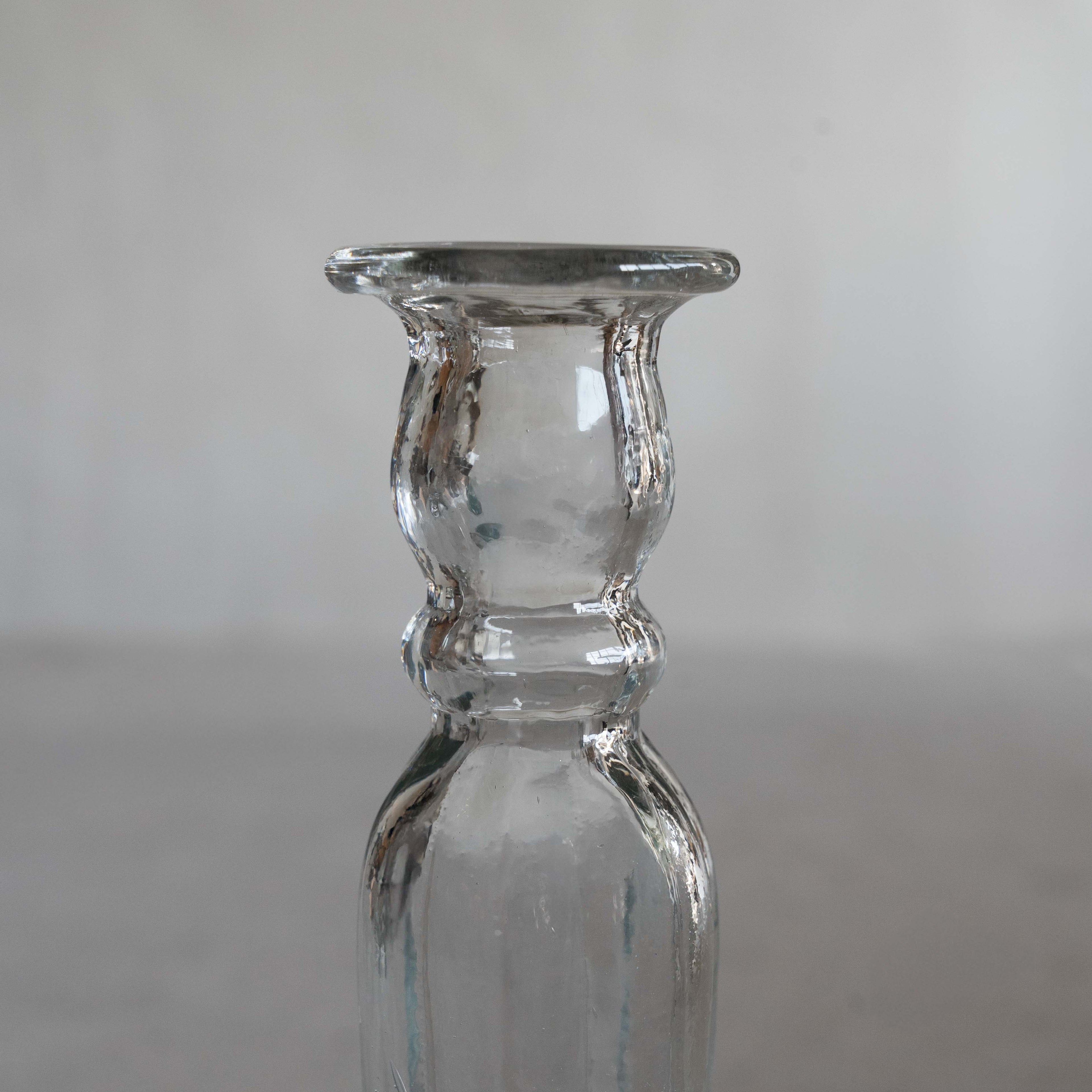 Celestia Vintage Glass Candle Holder