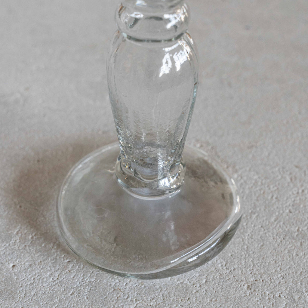 Celestia Vintage Glass Candle Holder