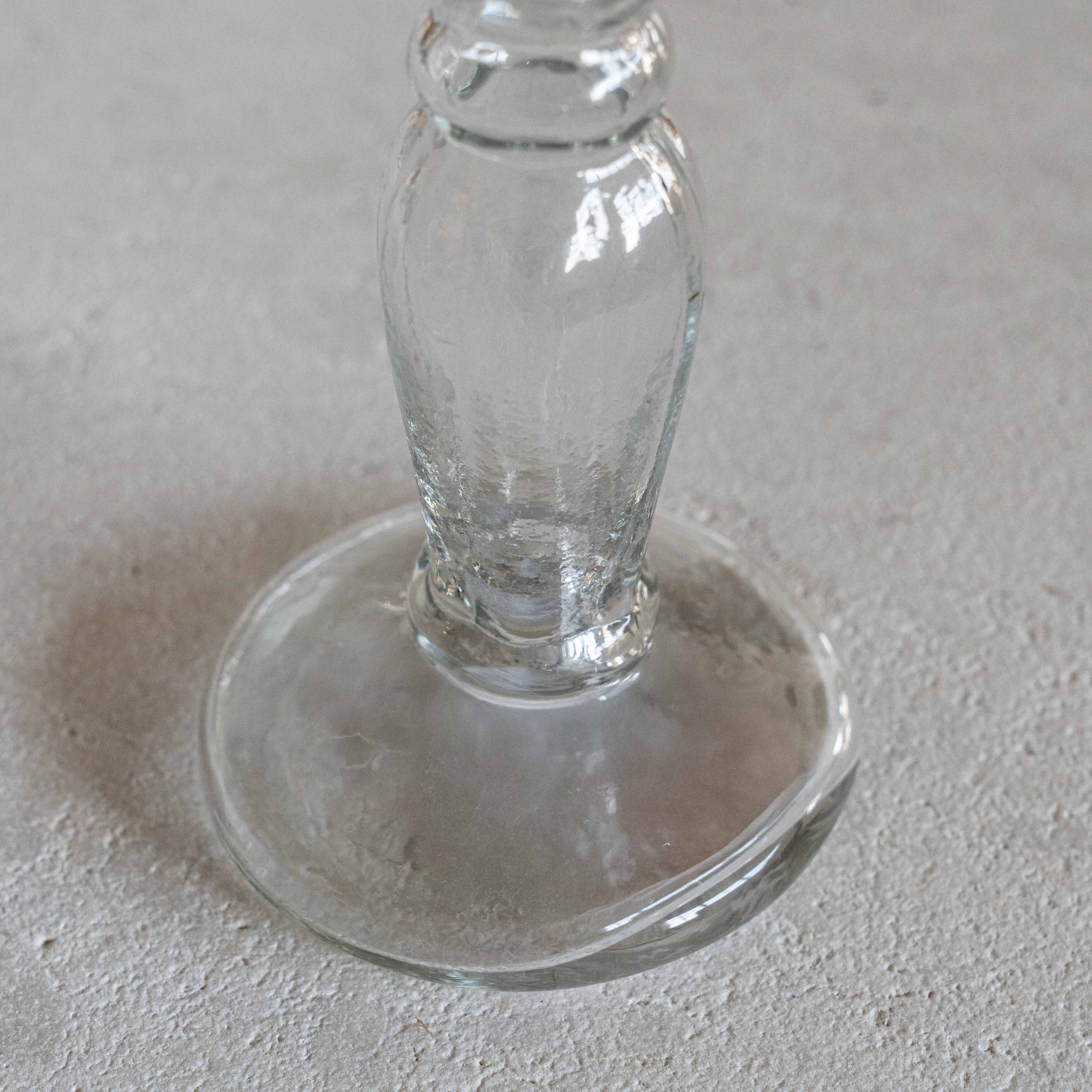 Celestia Vintage Glass Candle Holder