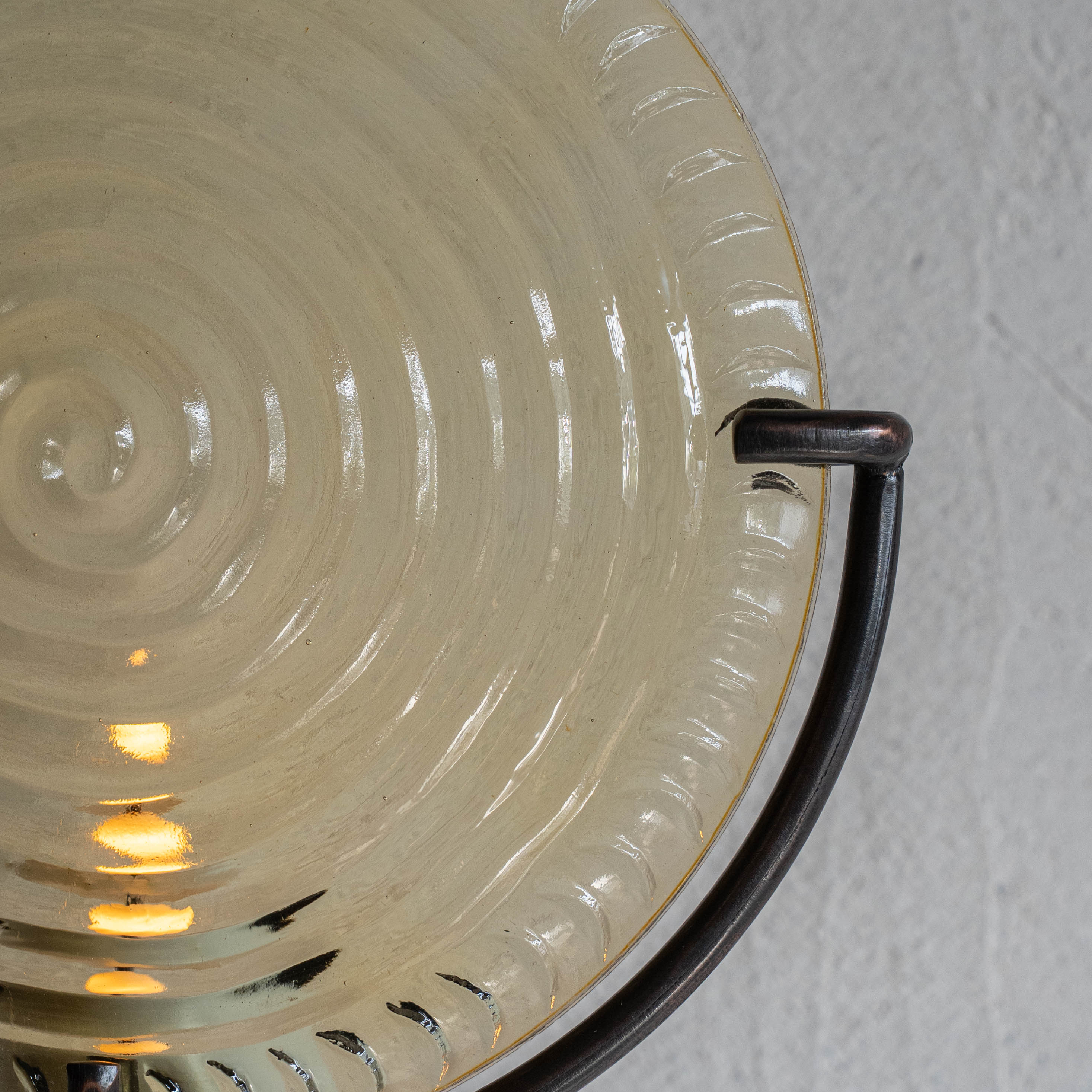 Indie Wall Hanging Candle Holder - Amber