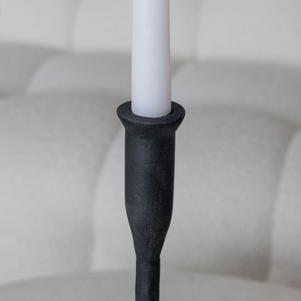 Silo Steel Candle Holder
