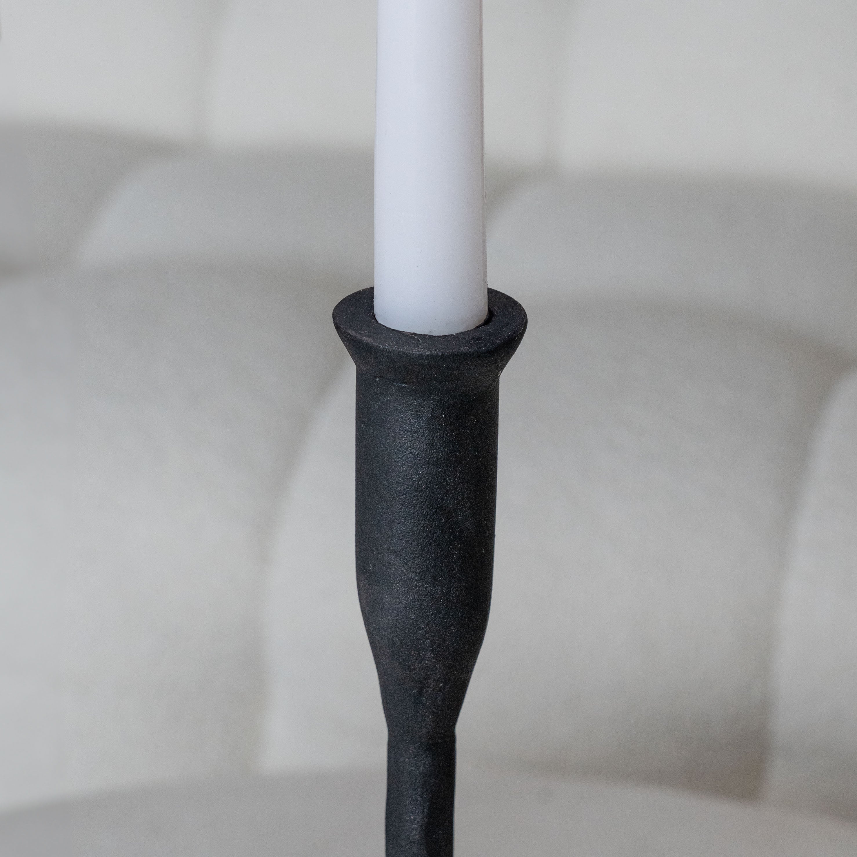 Silo Steel Candle Holder