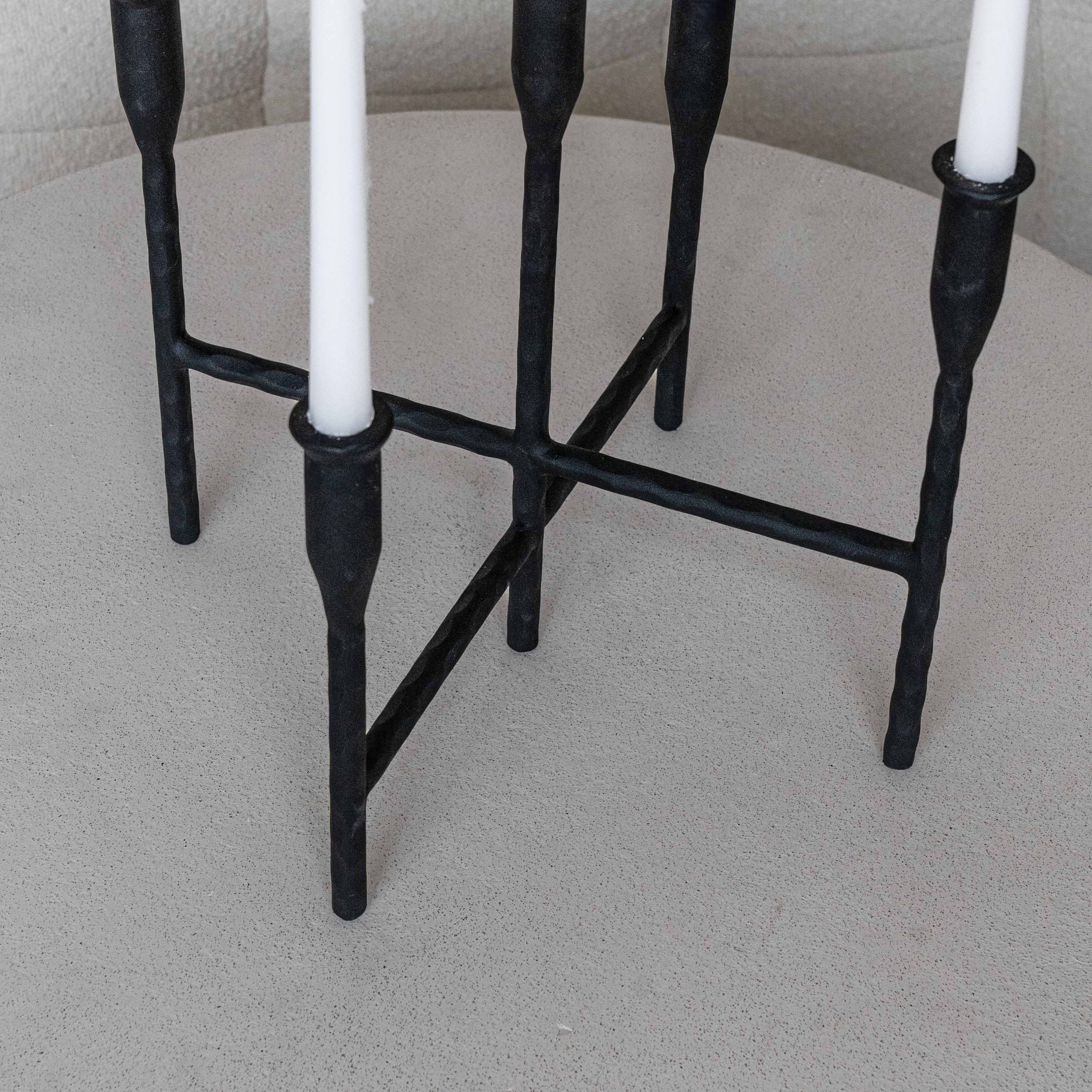 Silo Steel Candle Holder